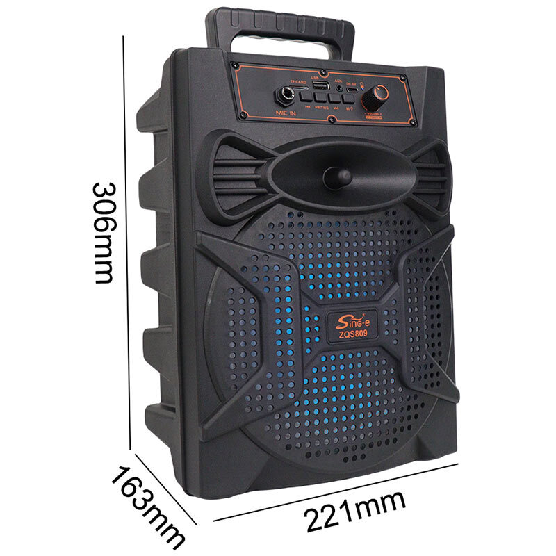 اسپیکر بلوتوثی سینگ ای ZQS809 + میکروفون