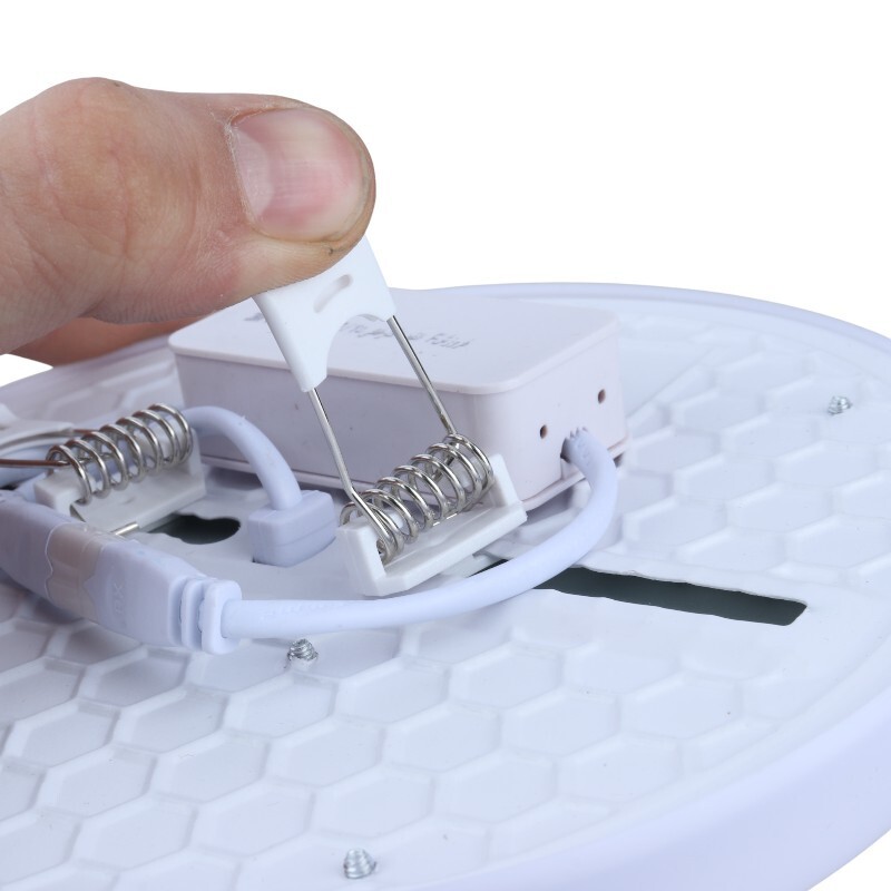 پنل تمام نور توکار گرد 28 وات فنر متغیر فروزش