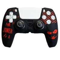 روکش دسته بازی Deadskull PS5 طرح Joker مشکی قرمز
