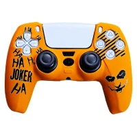 روکش دسته بازی Deadskull PS5 طرح Joker نارنجی