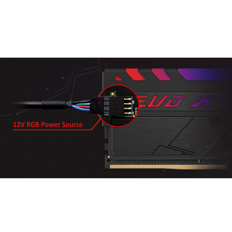 رم کامپیوتر گیل Evo X DDR4 4GB Single 2400MHz CL17