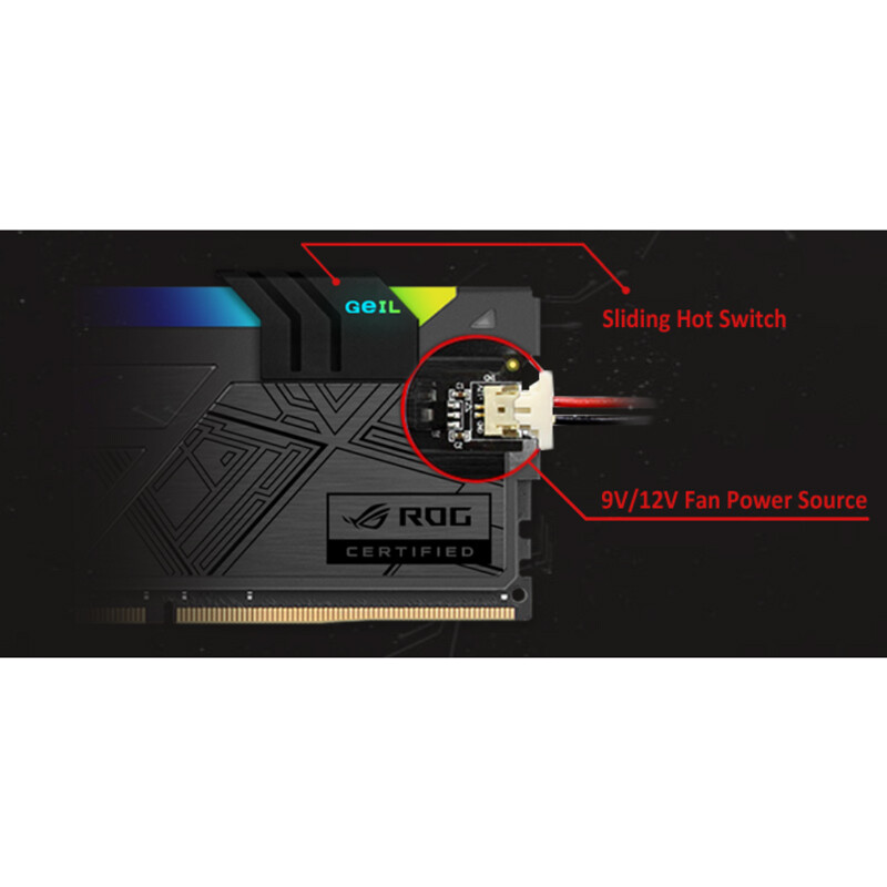 رم کامپیوتر گیل Evo X DDR4 4GB Single 2400MHz CL17