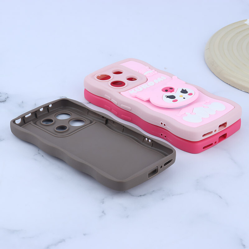 قاب سیلیکونی موج دار پاپ سوکت دار