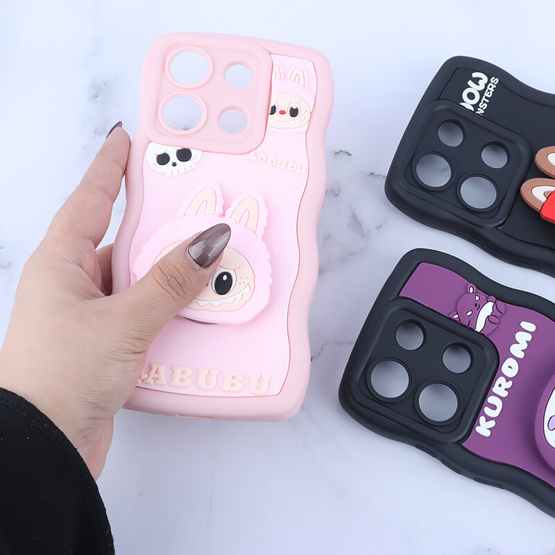 قاب سیلیکونی موج دار پاپ سوکت دار