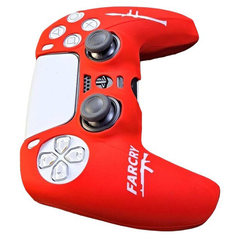 روکش دسته بازی PS5 طرح Far Cry قرمز