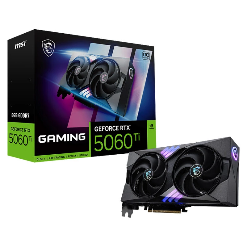 کارت گرافیک MSI GeForce RTX 5060 TI Gaming OC 8GB GDDR7 128Bit