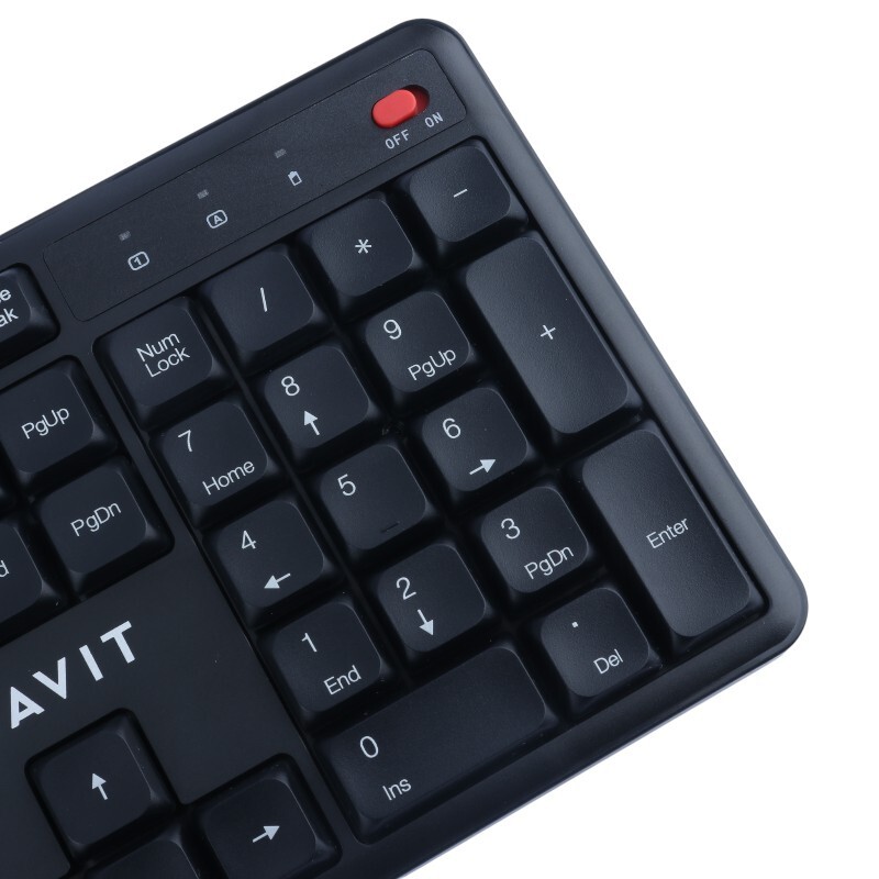 کیبورد و موس بی سیم هویت KB261WB