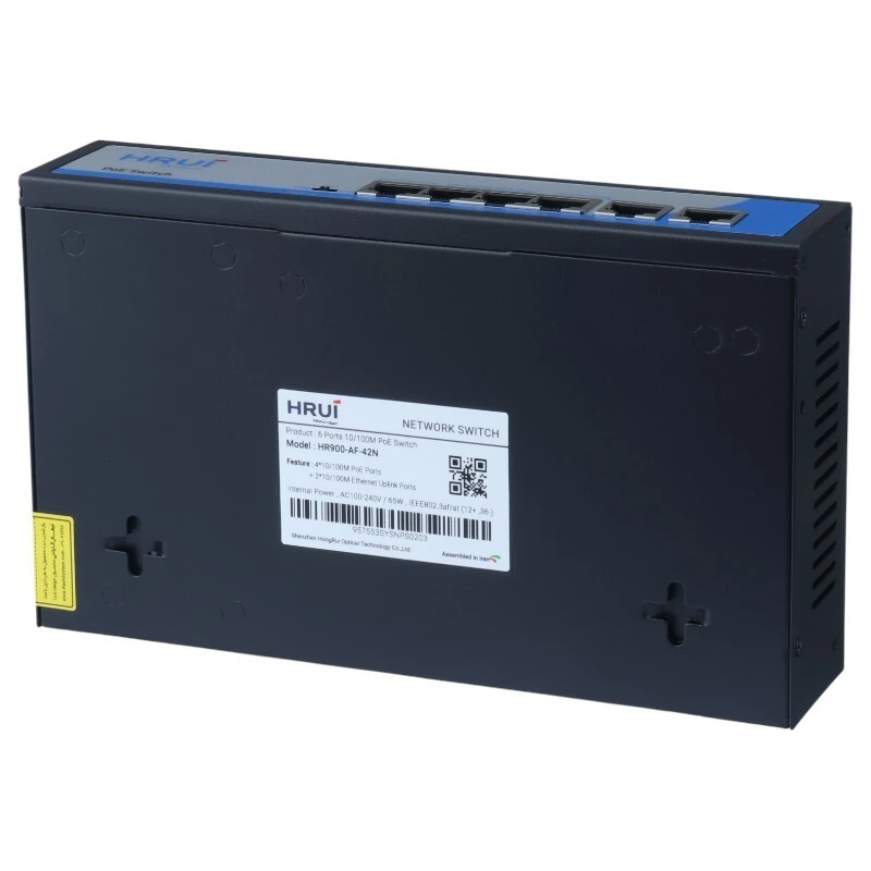 سوییچ 4 پورت POE اچ آر یو آی HR900-AF-42N