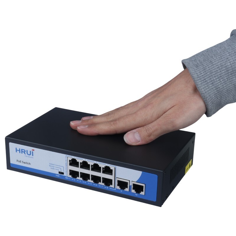 سوییچ 10 پورت POE اچ آر یو آی HR900-AF-82N