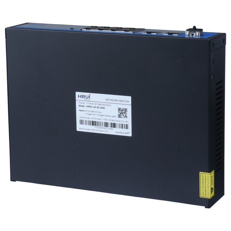 سوییچ 11 پورت POE اچ آر یو آی HR901-AF-821GNS