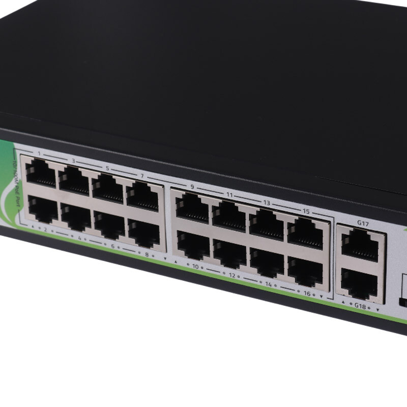 سوییچ 18 پورت POE اچ آر یو آی HR902-AF-162G-200