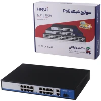 سوییچ 19 پورت POE اچ آر یو آی HR900-AF-1621GS-300