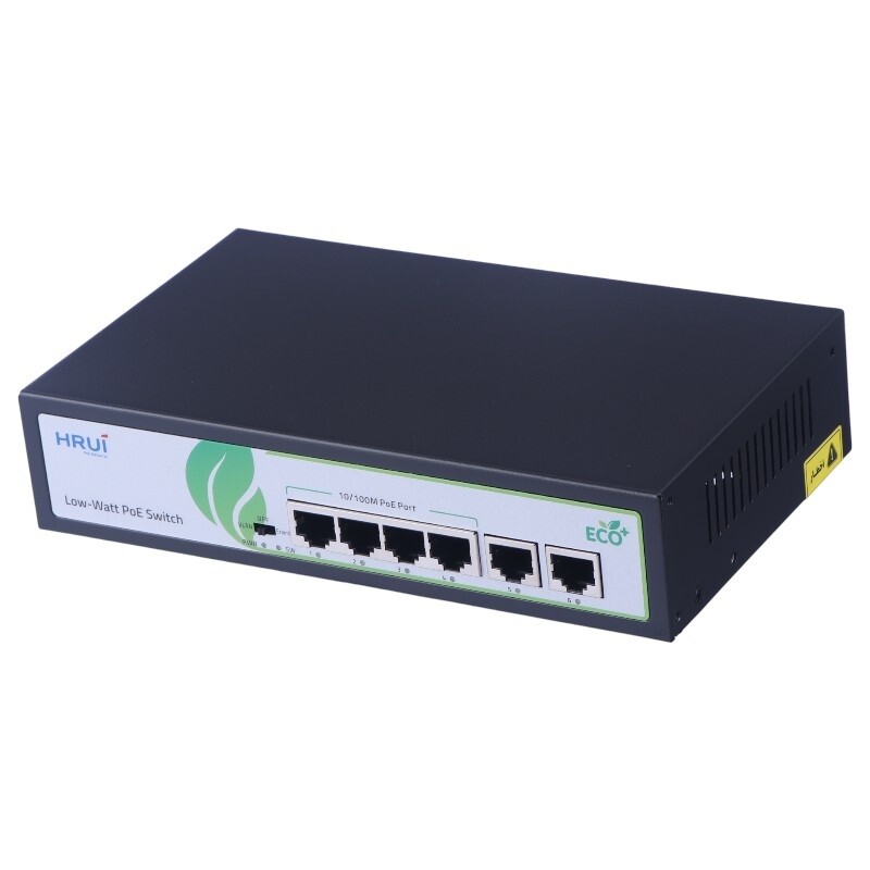 سوییچ 6 پورت POE اچ آر یو آی HR902-AF-42N