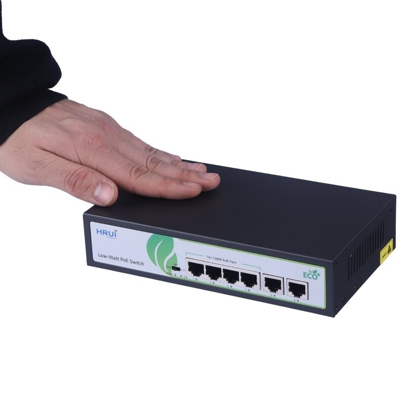 سوییچ 6 پورت POE اچ آر یو آی HR902-AF-42N