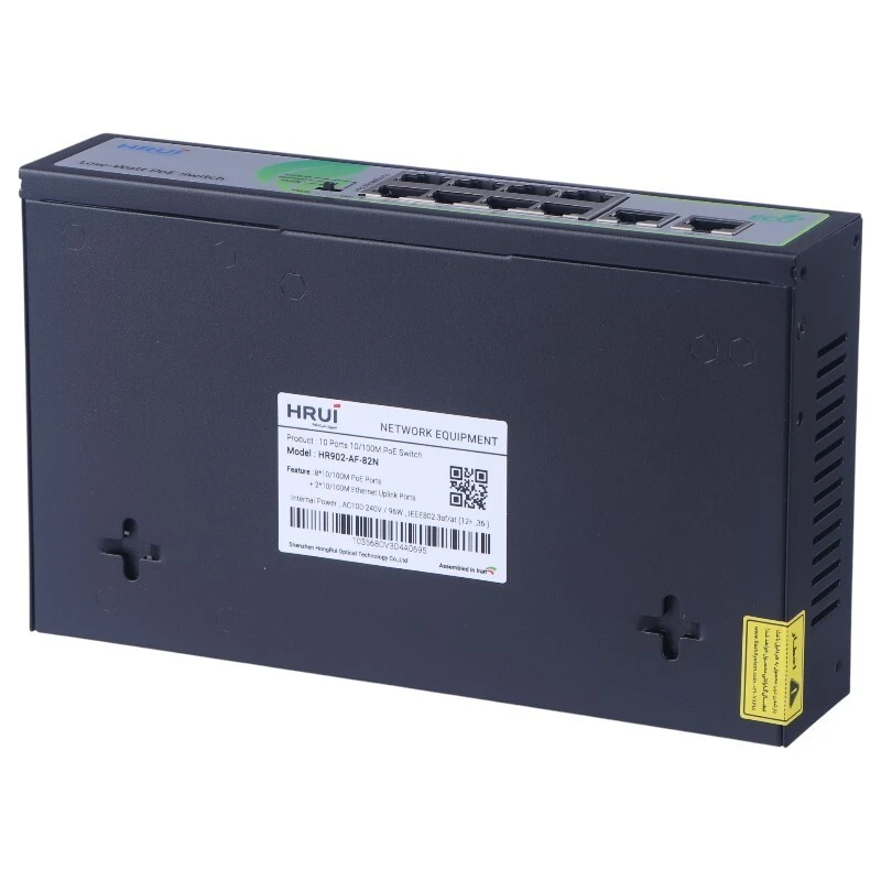 سوییچ 8 پورت POE اچ آر یو آی HR902-AF-82N