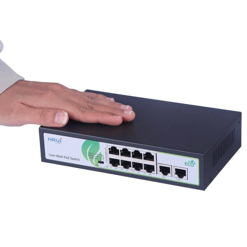 سوییچ 10 پورت POE اچ آر یو آی HR902-AF-82GN