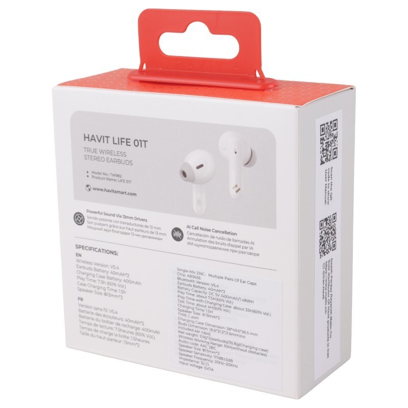 هندزفری بلوتوثی هویت Life 01T TW982