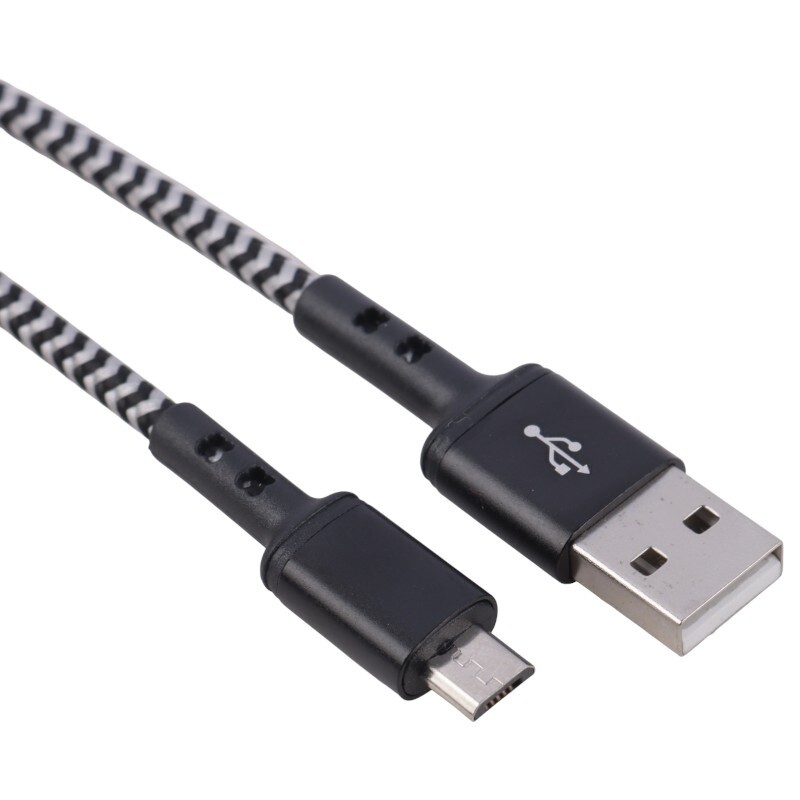 کابل میکرو یو اس بی فست شارژ 2.4 آمپر چرلو طول 1.1 متر کد 3