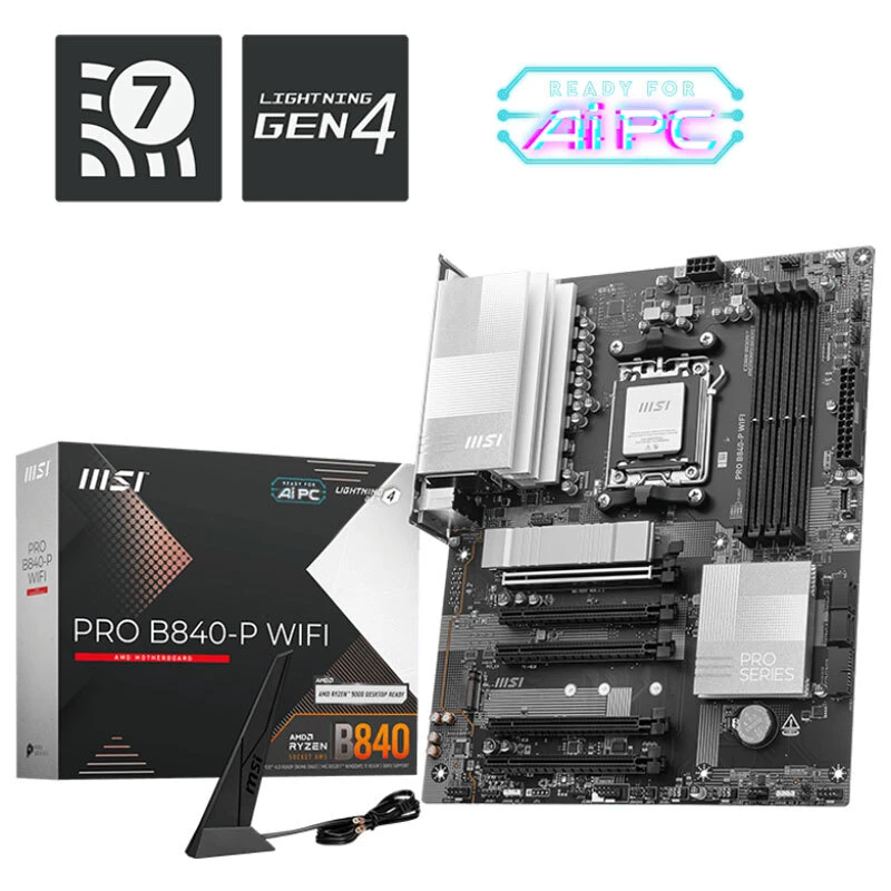 مادربرد ام اس آی PRO B840-P Wifi DDR5