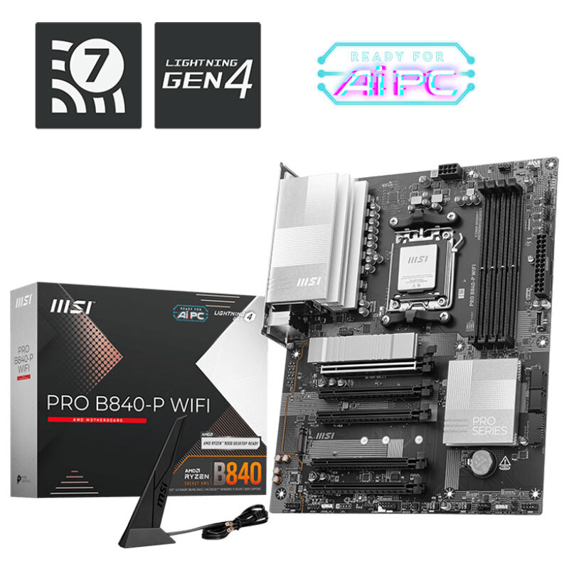 مادربرد ام اس آی PRO B840-P Wifi DDR5