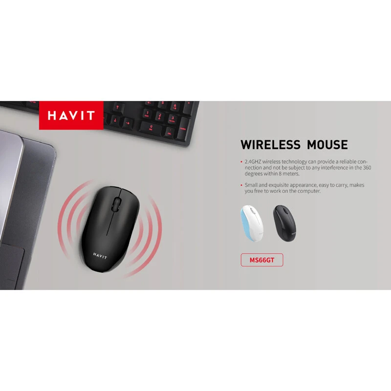 موس بی سیم هویت MS66GT