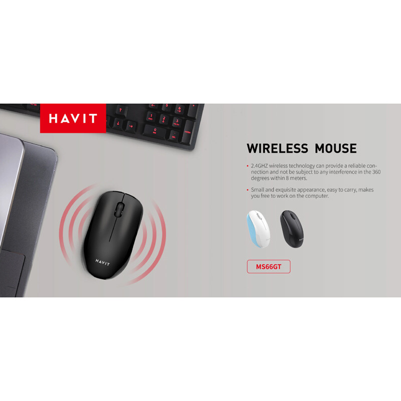 موس بی سیم هویت MS66GT