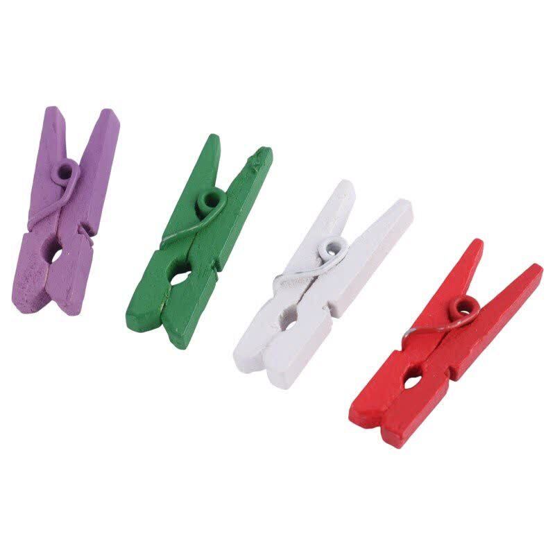 گیره چوبی کوچک Alef بسته 10 عددی