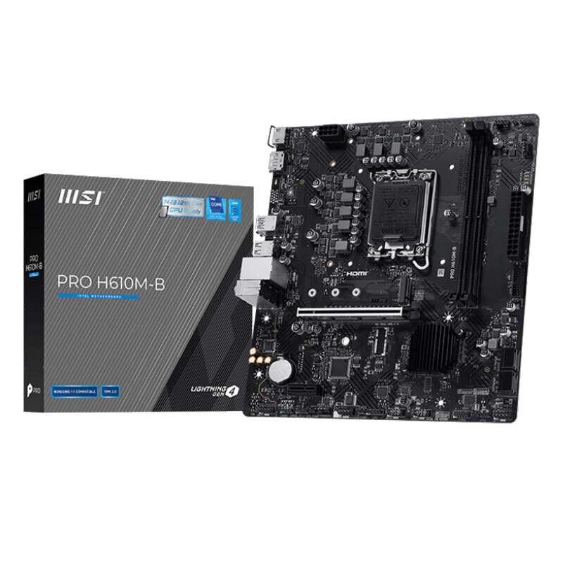مادربرد ام اس آی Pro H610M-B DDR5