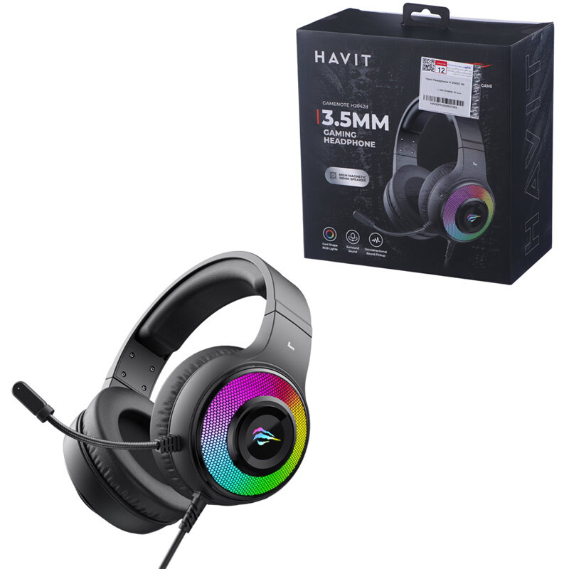 هدست گیمینگ سیم دار Havit H2042d