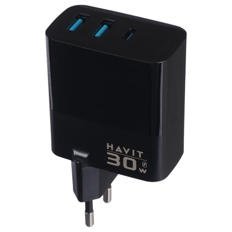 شارژر دیواری 30 وات هویت UCLE001 GaN PD 3A