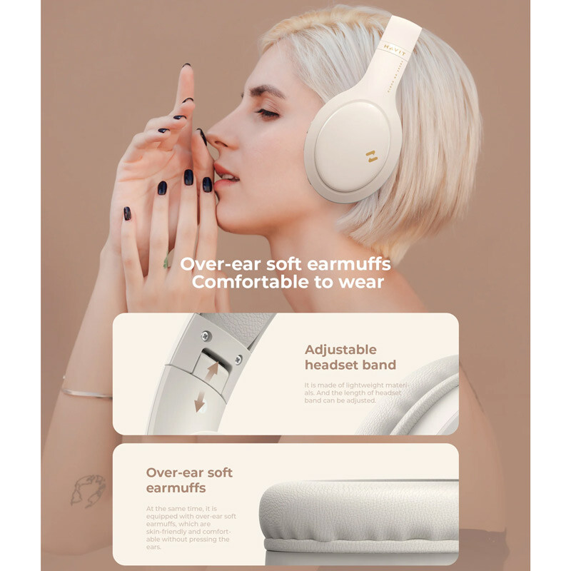 هدفون بلوتوثی هویت H633BT