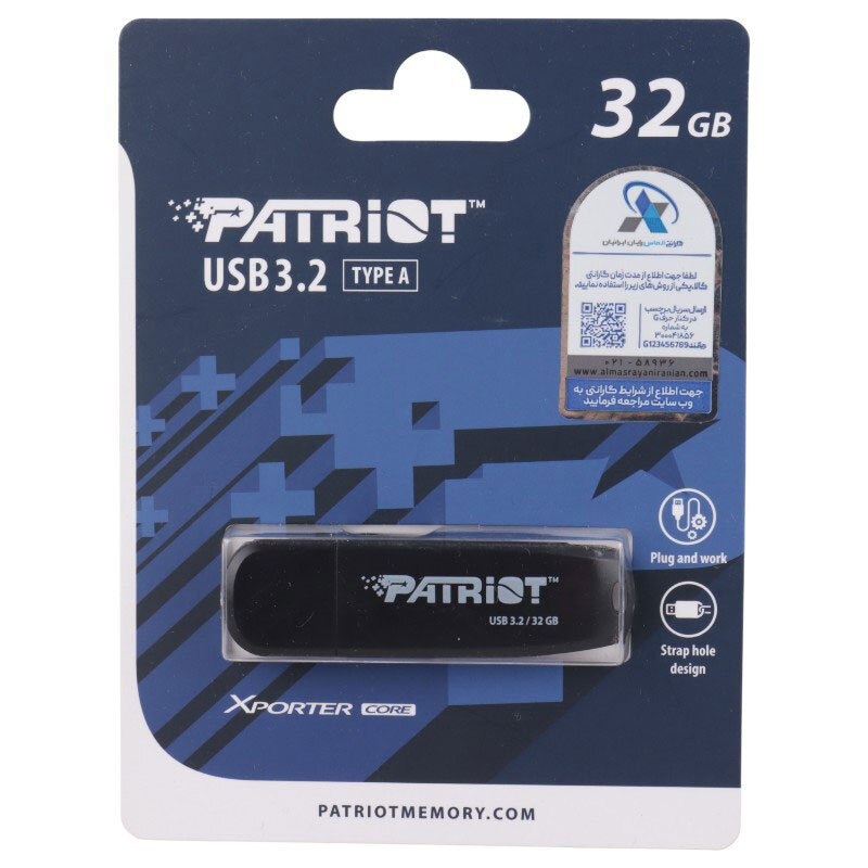 فلش 32 گیگ پاتریوت Patriot Xporter USB3.2