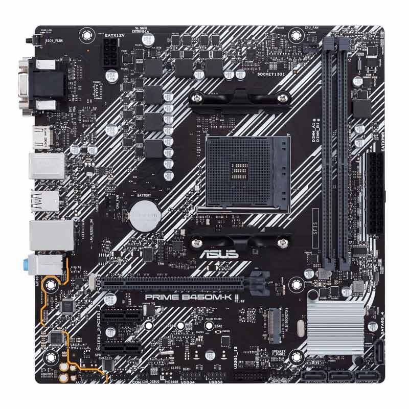 مادربرد ایسوس Prime B450M-K II DDR4