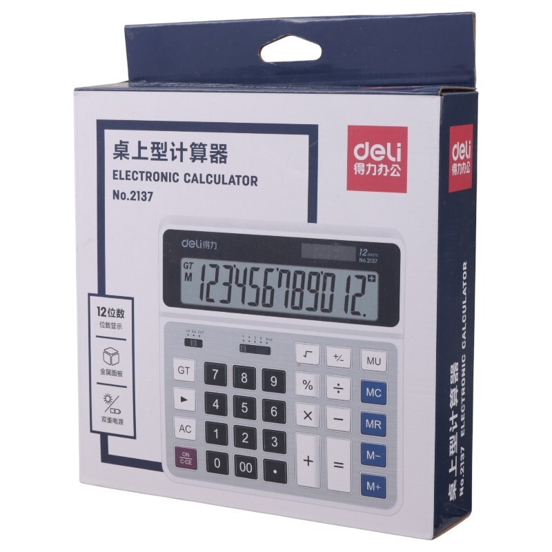 ماشین حساب دلی Deli NO.2137