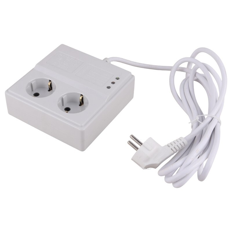 محافظ برق یخچال و فریزر 2 خانه ارت دار پارت الکتریک 817 با کابل 3 متری