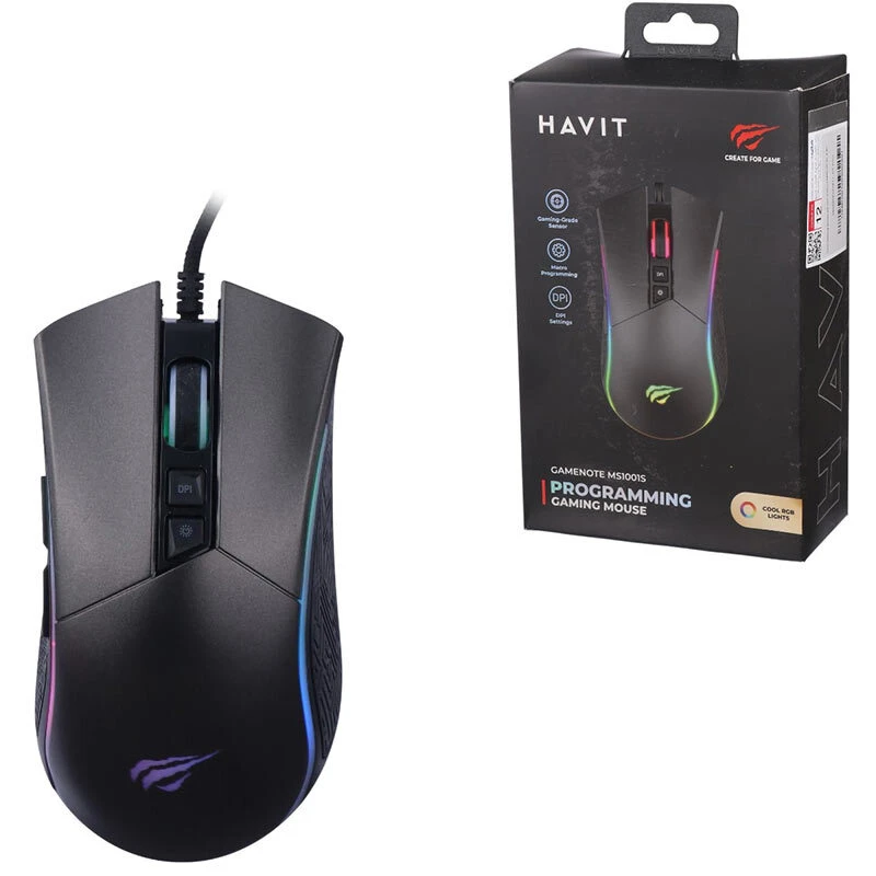موس گیمینگ هویت MS1001S