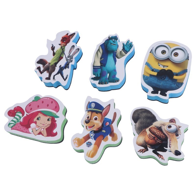 تخته پاک کن مغناطیسی طرح فانتزی بسته 18 عددی