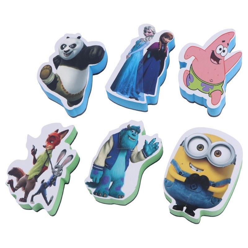 تخته پاک کن مغناطیسی طرح فانتزی بسته 18 عددی