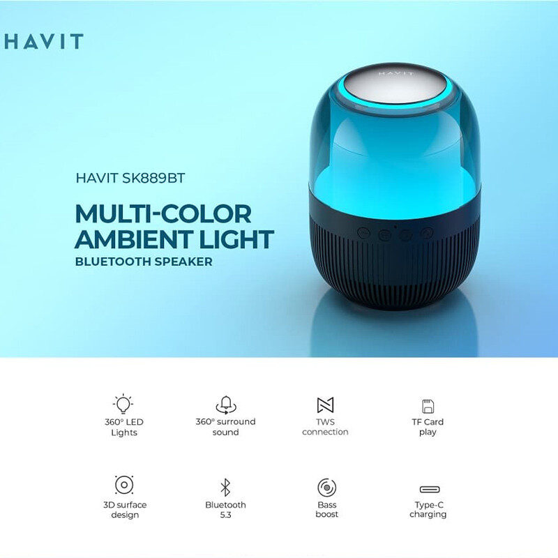 اسپیکر بلوتوثی هویت SK889BT