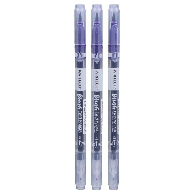 ماژیک تاچ براش دو سر رایتک W-2001 بسته 12 عددی