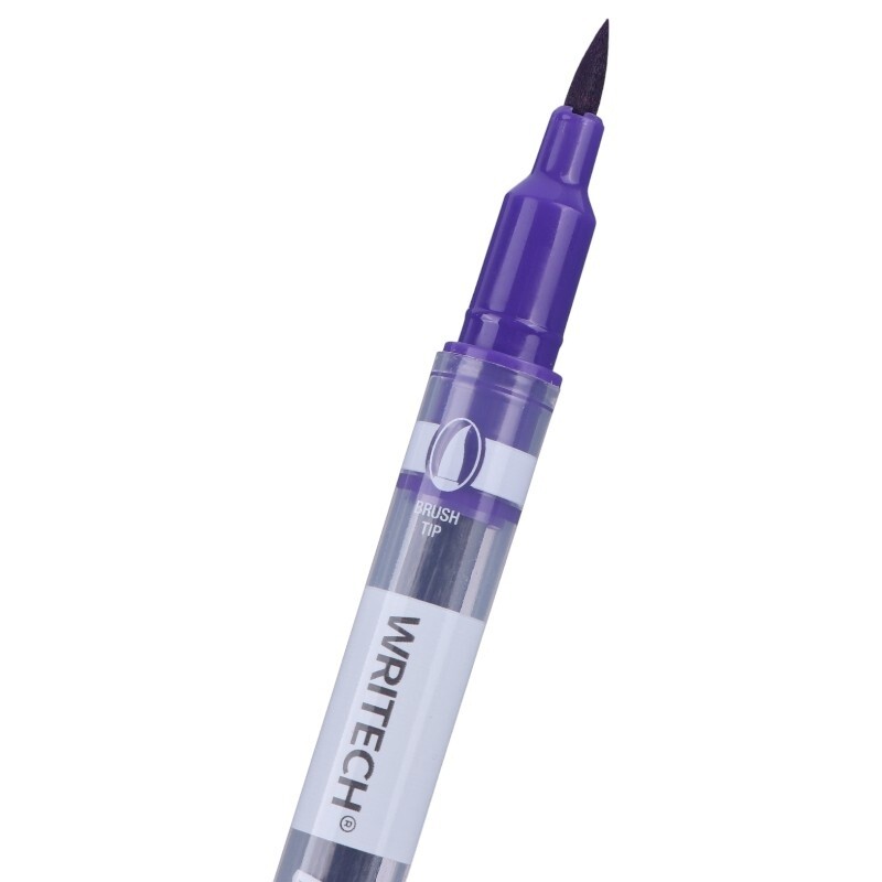 ماژیک تاچ براش دو سر رایتک W-2001 بسته 12 عددی