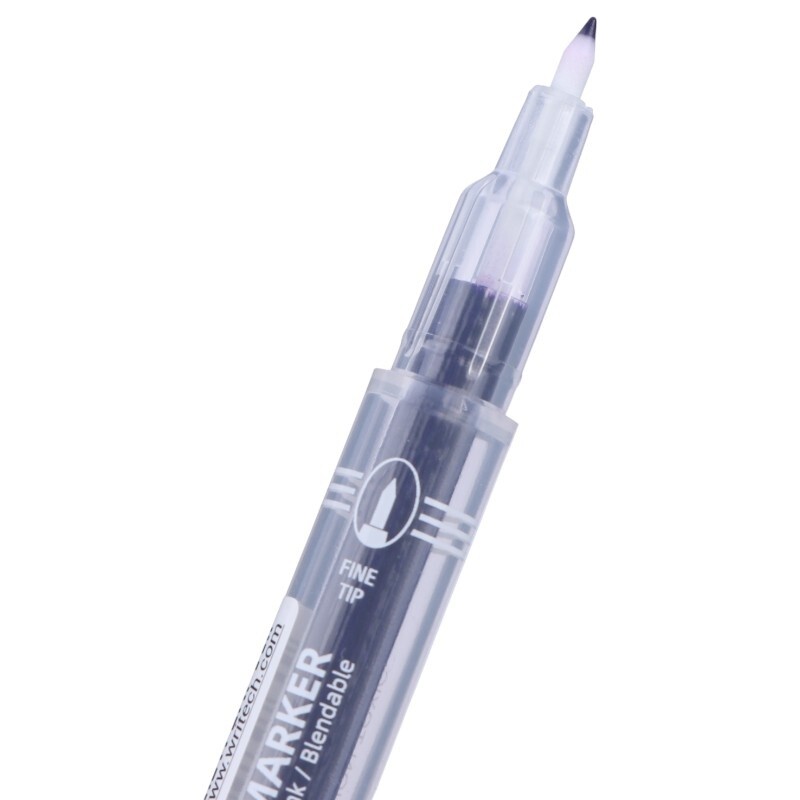 ماژیک تاچ براش دو سر رایتک W-2001 بسته 12 عددی