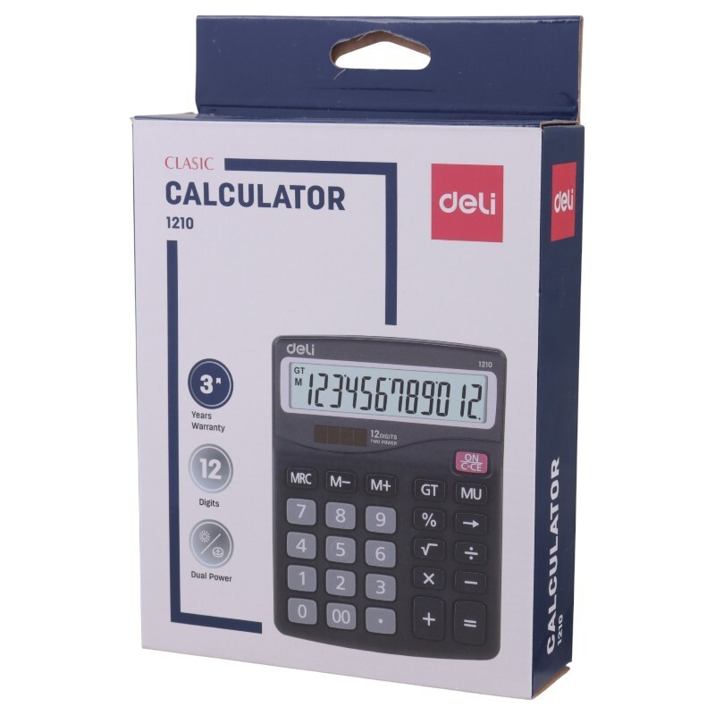 ماشین حساب دلی Deli 1210
