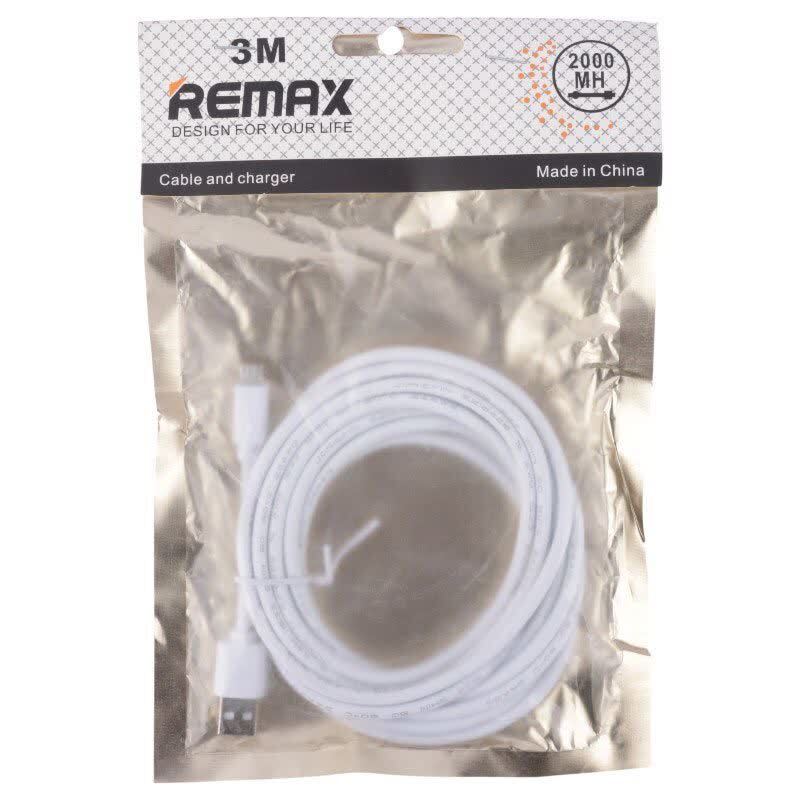 کابل میکرو یو اس بی ریمکس 2000MH طول 3 متر