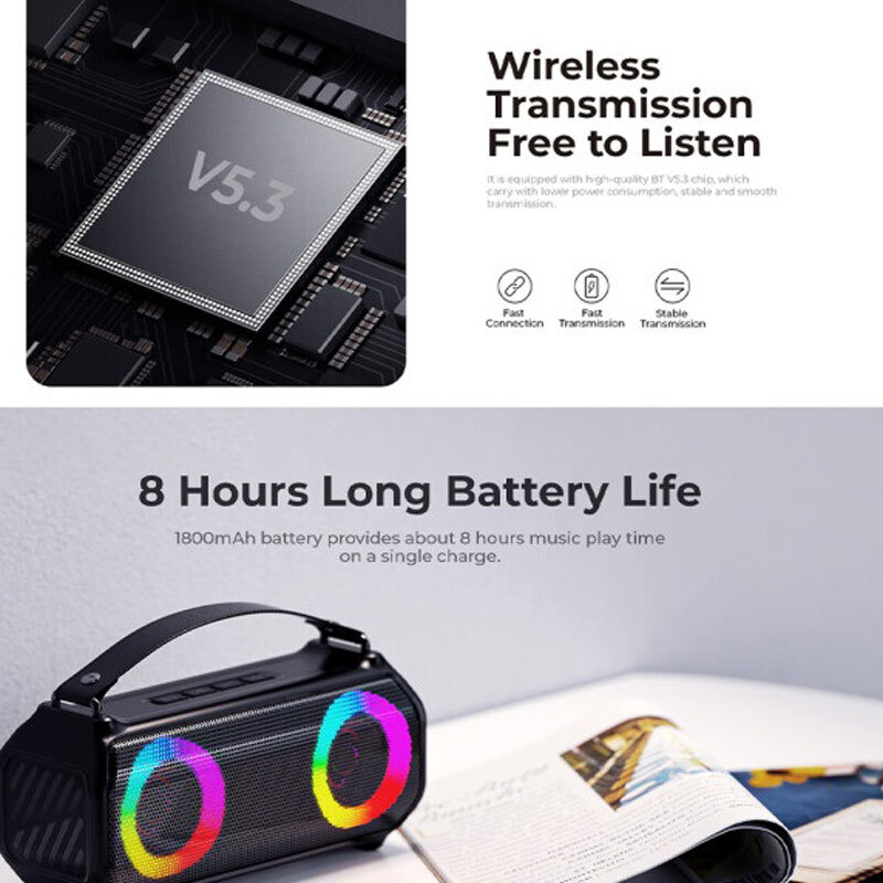 اسپیکر بلوتوثی هویت SK888BT