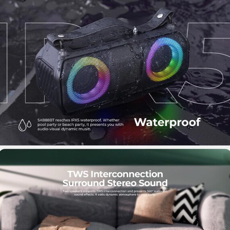 اسپیکر بلوتوثی هویت SK888BT