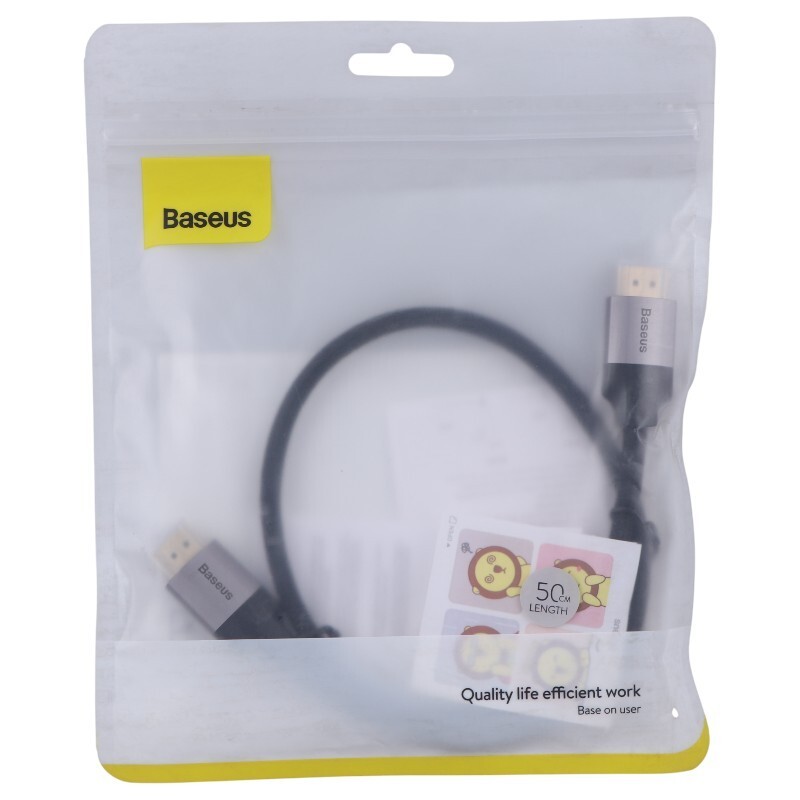 کابل HDMI 4K باسئوس Enjoyment Series WKSX000013 طول 0.5 متر