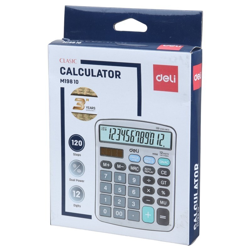 ماشین حساب دلی Deli M19810