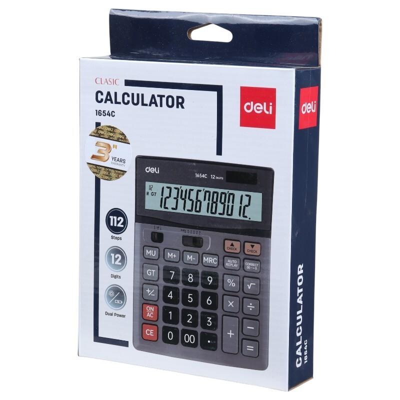 ماشین حساب دلی Deli 1654C
