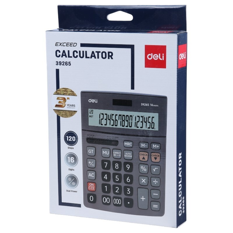 ماشین حساب دلی Deli 39265